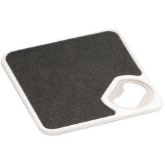 Костер с открывашкой для бутылок Bartender, белый