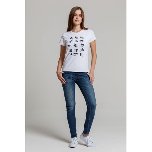 Футболка женская «Неочевидное»