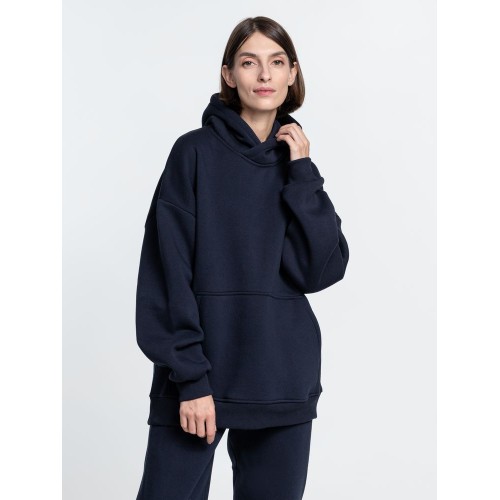 Худи Kulonga Oversize, темно-синее (кобальт)