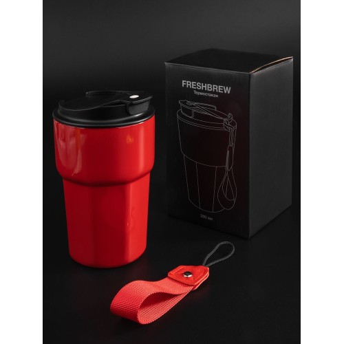 Термостакан Freshbrew, красный