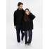Худи оверсайз унисекс Snuggie, черное