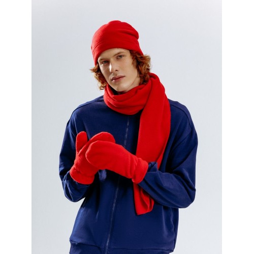 Шапка Fleecy, красная