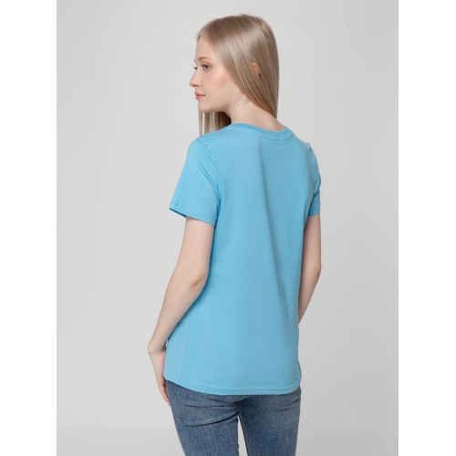 Футболка женская T-bolka Lady, голубая