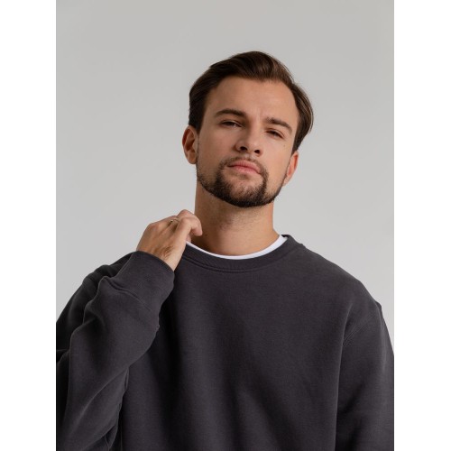 Свитшот унисекс King, темно-серый