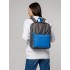 Рюкзак Sensa, серый с синим