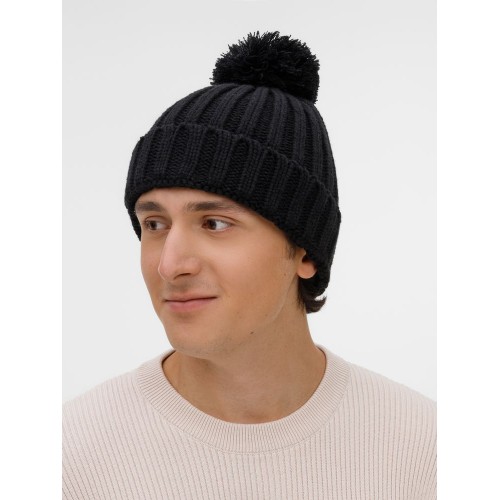 Шапка HappyGo, черная