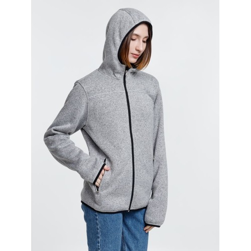 Куртка с капюшоном унисекс Gotland, серая