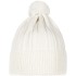 Шапка Knit Beat, белая (молочная)