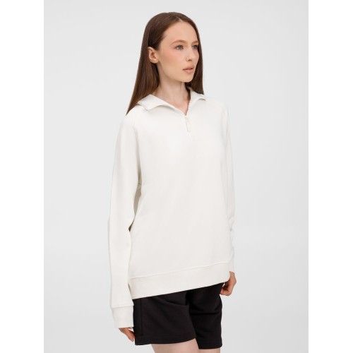 Толстовка унисекс S3, молочно-белая