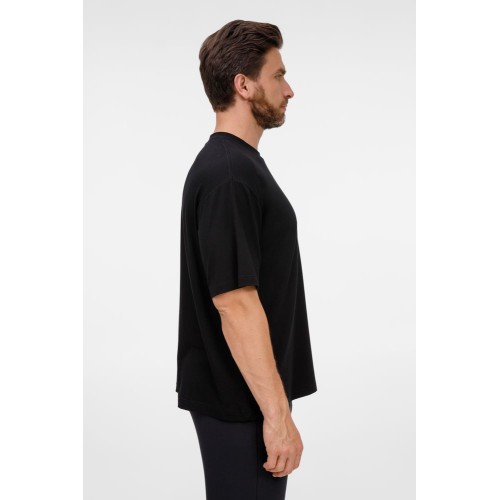 Футболка оверсайз унисекс Lavinia, черная