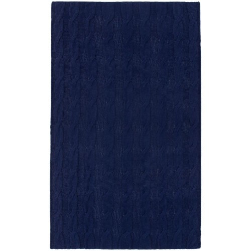 Плед Snefald, темно-синий