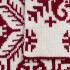 Шарф Wintertude M, красный с белым