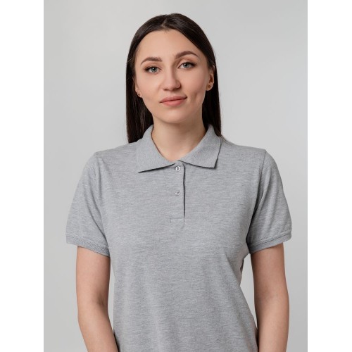 Рубашка поло женская Virma Stretch Lady, серый меланж