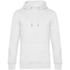 Толстовка с капюшоном унисекс King, белая