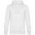 Толстовка с капюшоном унисекс King, белая