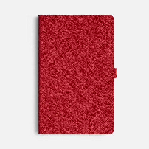 Ежедневник Lungo, недатированный, красный