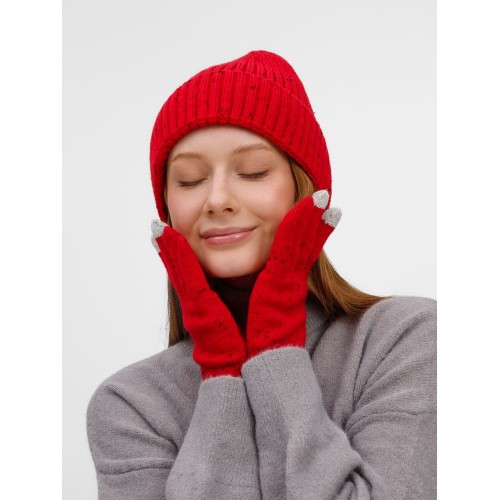 Перчатки сенсорные Spotti Senso, красные