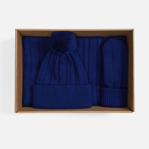 Набор Knit Beat, темно-синий