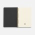Ежедневник Spiral, недатированный, черный