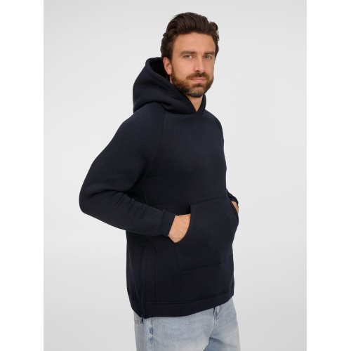 Худи унисекс оверсайз Easy Street, темно-синее