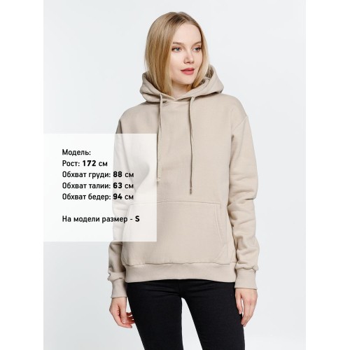 Худи Kirenga Heavy 2.0, бежевое