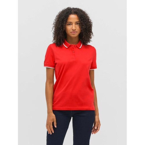 Рубашка поло унисекс Palermo, черная с белым