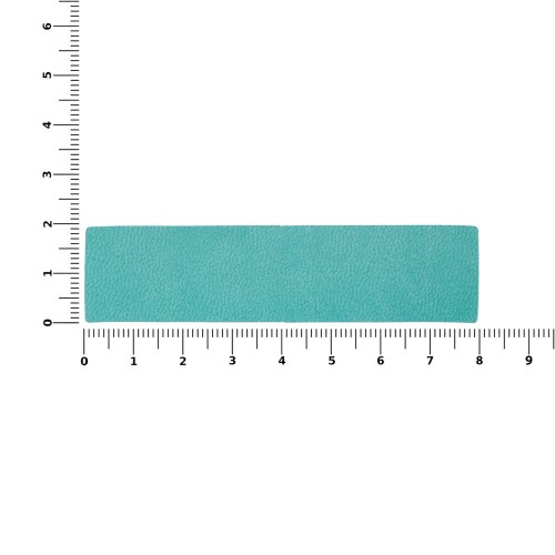 Лейбл Listra Latte, S, бирюзовый