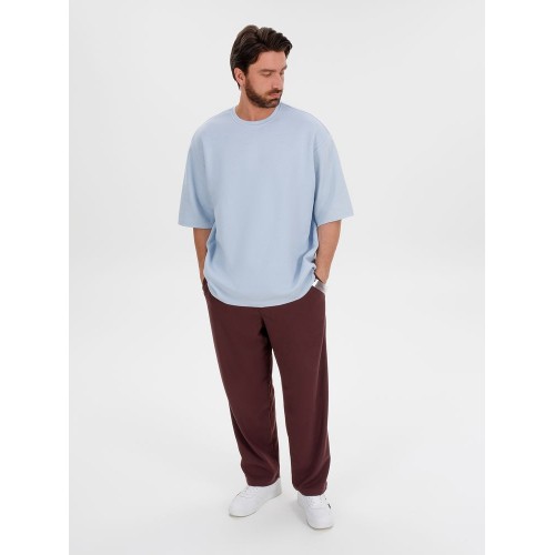 Джемпер с коротким рукавом Siluetti Volumica, светло-голубой