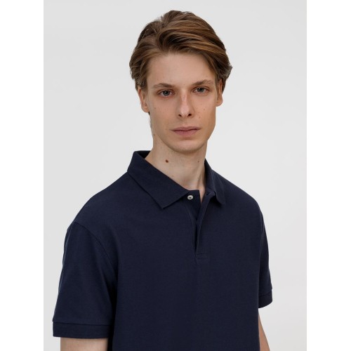 Рубашка поло унисекс Pacific, кобальт (темно-синяя)