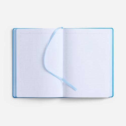 Ежедневник Peel, недатированный, голубой