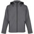 Куртка софтшелл с капюшоном мужская Race Men, темно-серая