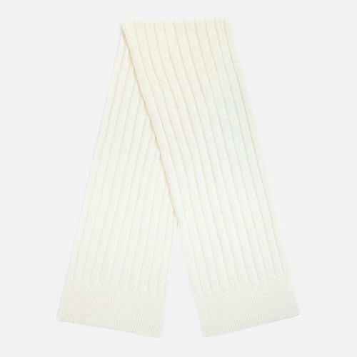 Шарф Bellish, белый (ванильный)