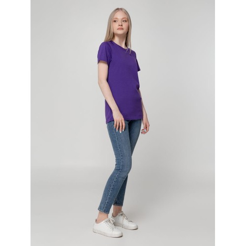 Футболка женская T-bolka Lady, фиолетовая
