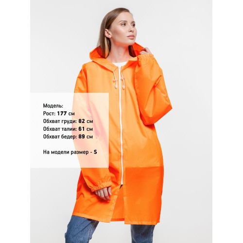 Дождевик Rainman Zip, оранжевый неон