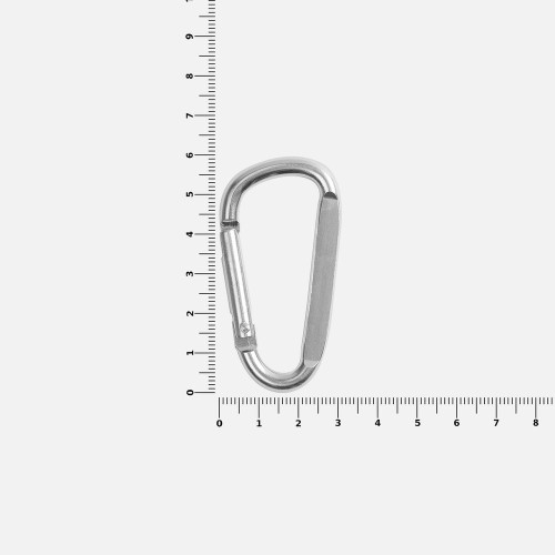 Карабин Raby, серебристый