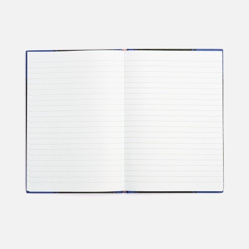 Блокнот Accenti, черный с синим