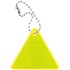 Светоотражатель Spare Care, треугольник, желтый неон