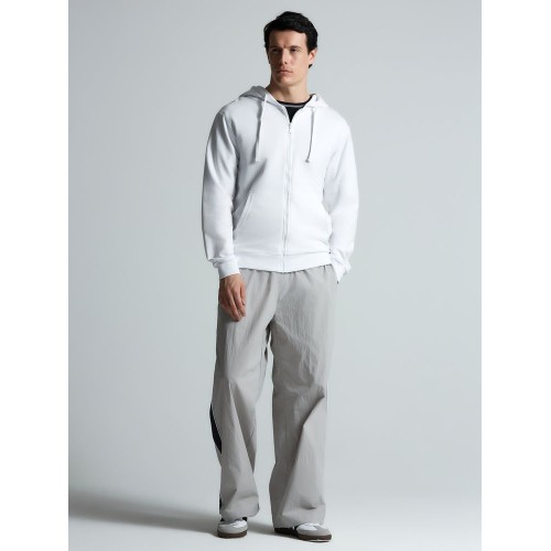 Толстовка на молнии с капюшоном Siverga 2.0, белая