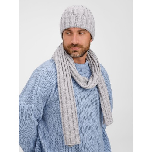 Шапка Metelitsa, серебристо-серый меланж