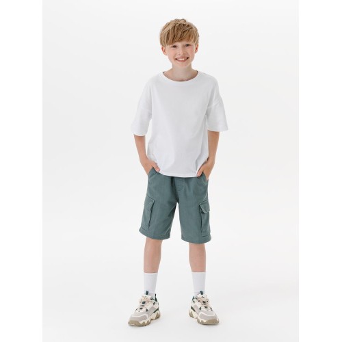 Футболка детская оверсайз Teezer, белая