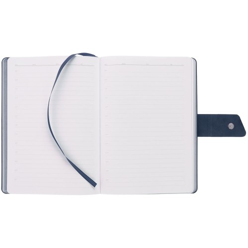 Ежедневник Boom, недатированный, черный с синим