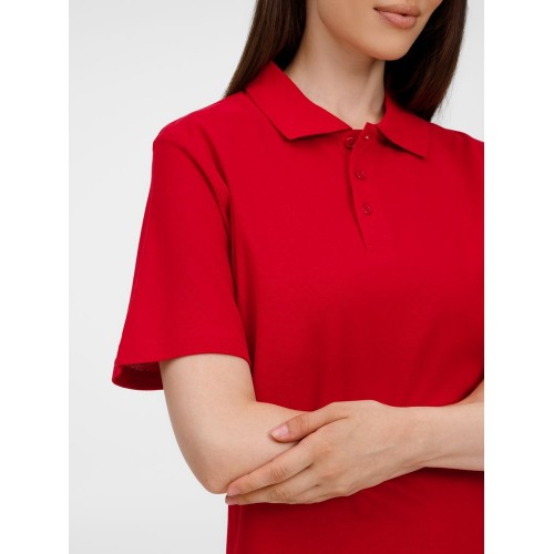 Рубашка поло унисекс Tervise, красная