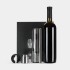 Винный набор Veritas, черный с серебристым