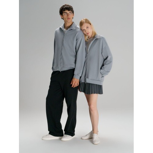 Толстовка унисекс Neofit, светло-серая