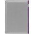 Ежедневник Spain Shall на заказ, недатированный, серый с фиолетовым