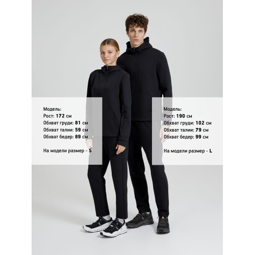 Анорак унисекс Lovi, черный