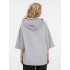 Футболка оверсайз унисекс с капюшоном Neofit, светло-серая