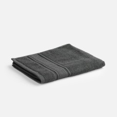 Полотенце махровое Terrychic, среднее, темно-серое