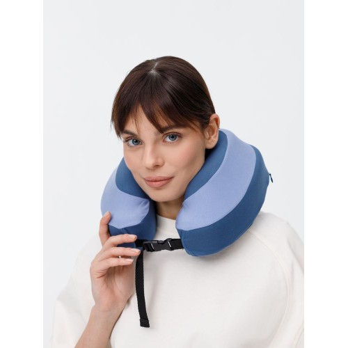 Дорожная подушка Piligrim, голубая