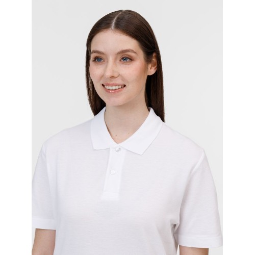 Рубашка поло унисекс Pulse, белая